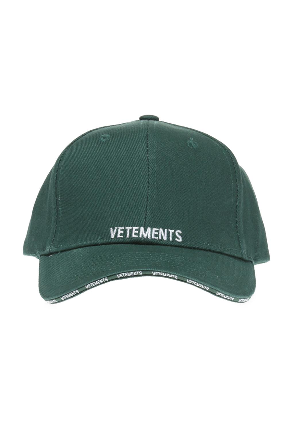 VETEMENTS Logo-stitched baseball cap | Men's Accessorie | Vitkac